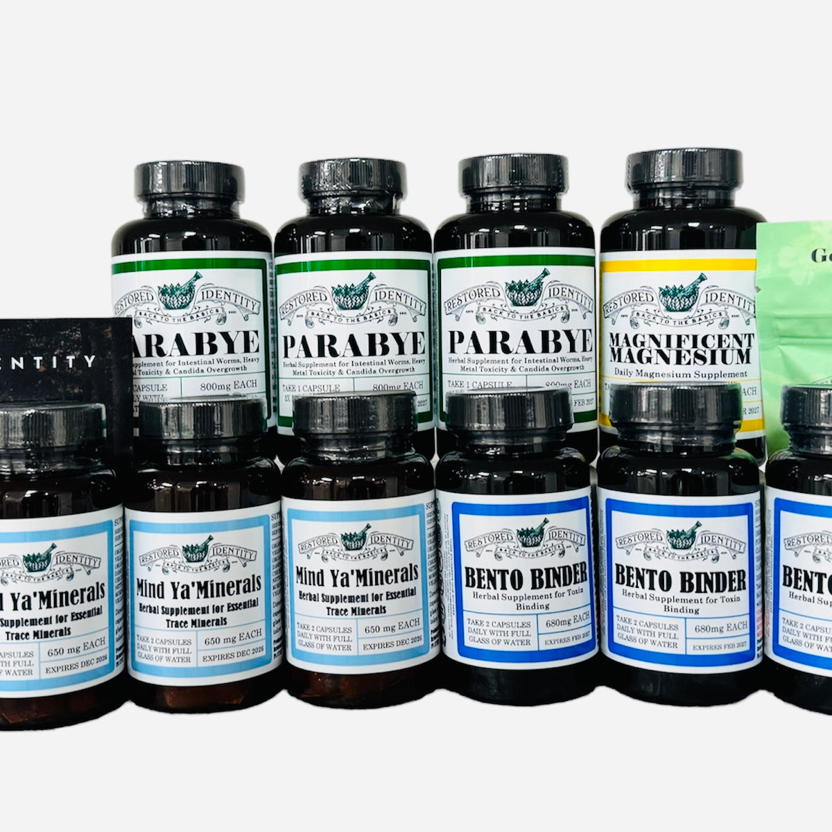 3 Month Parasite Cleanse Kit Restored Identity