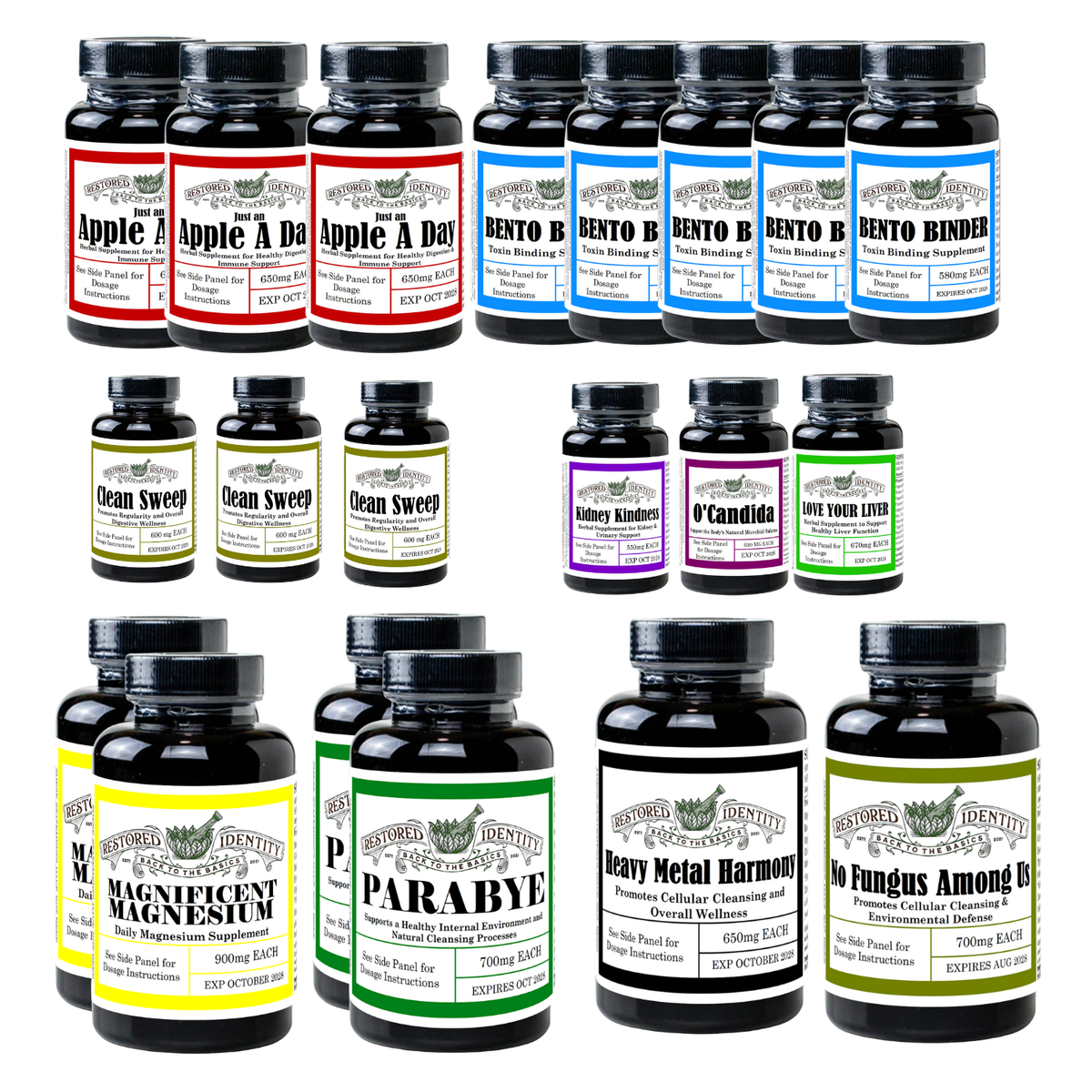 6 Month Super Cleanse Kit – Restored Identity