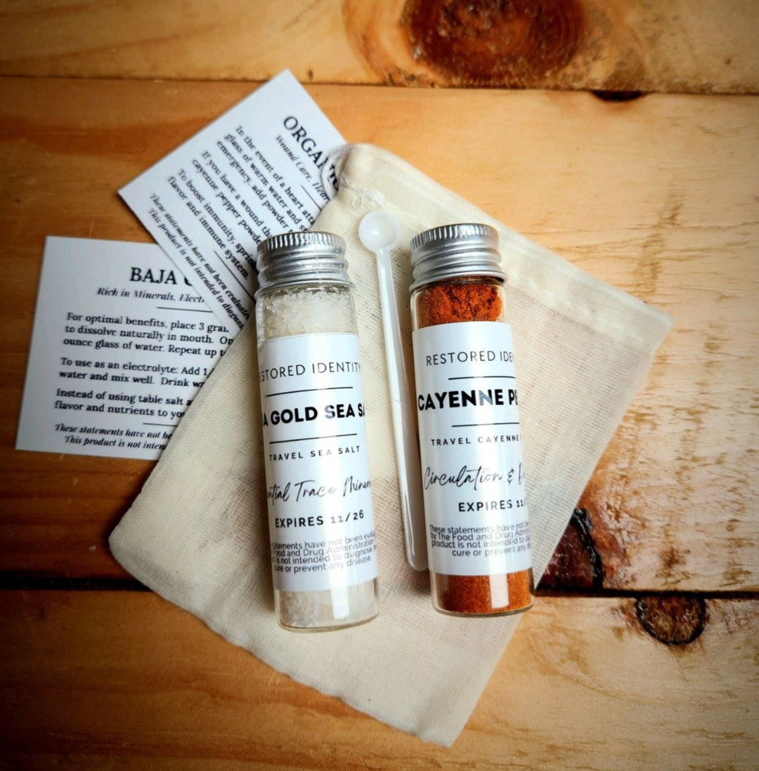 Salt & Pepper Travel Pack