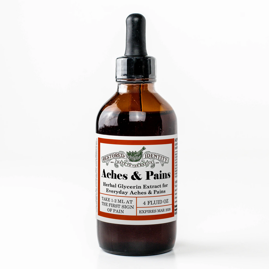 aches & pains glycerin extract