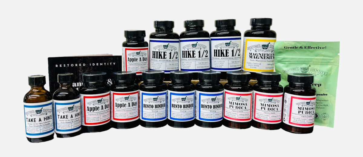 3 Month Herpes Cleanse Kit Restored Identity