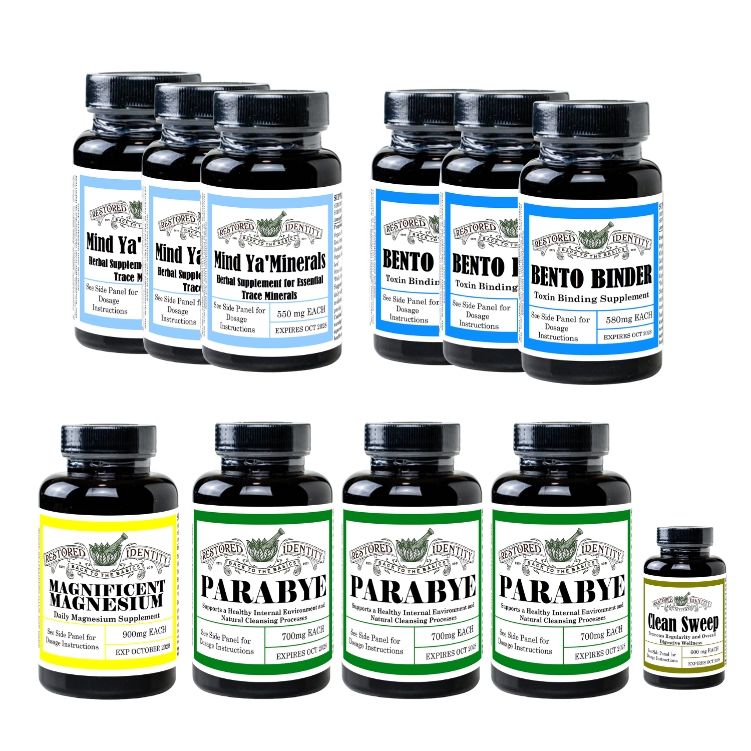 3 Month Digestive Detox Kit (Parasites)