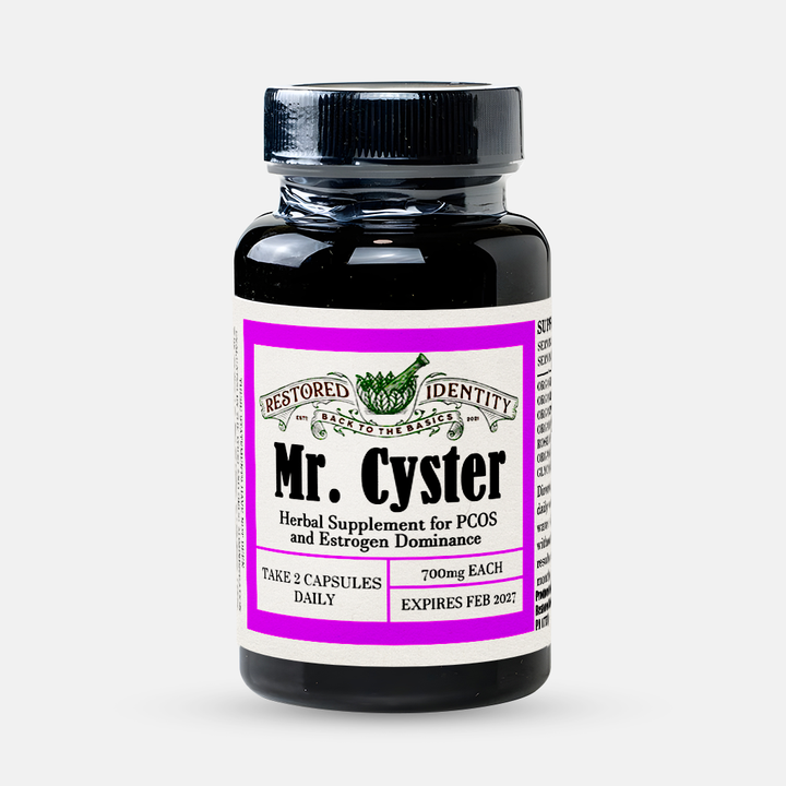Mr. Cyster for PCOS & Estrogen Dominance