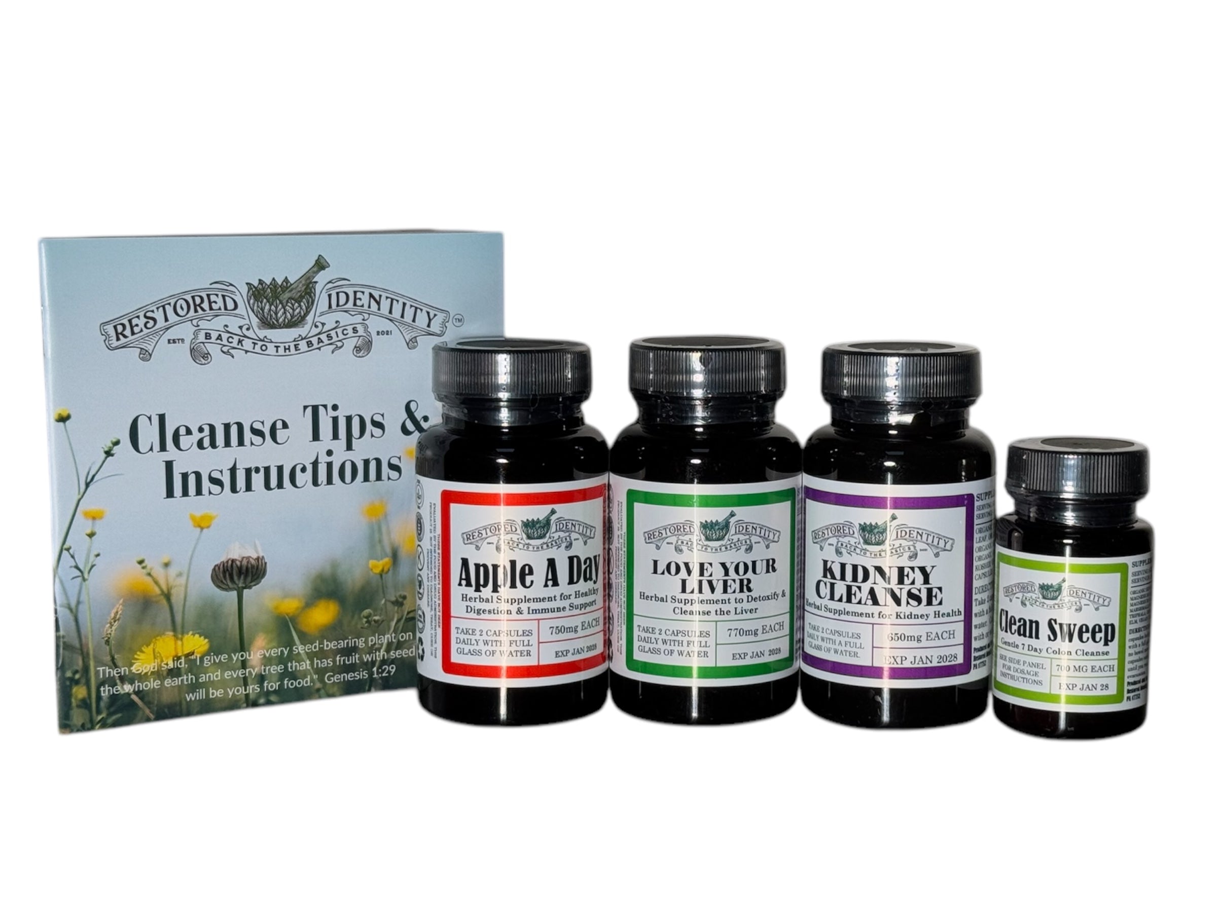 Open Pathways Kit - Liver, Gallbladder, Kidney, Colon & Lymph Cleanse