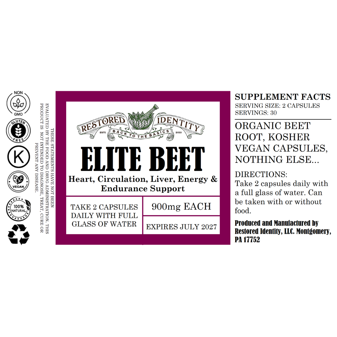 elite beet supplement