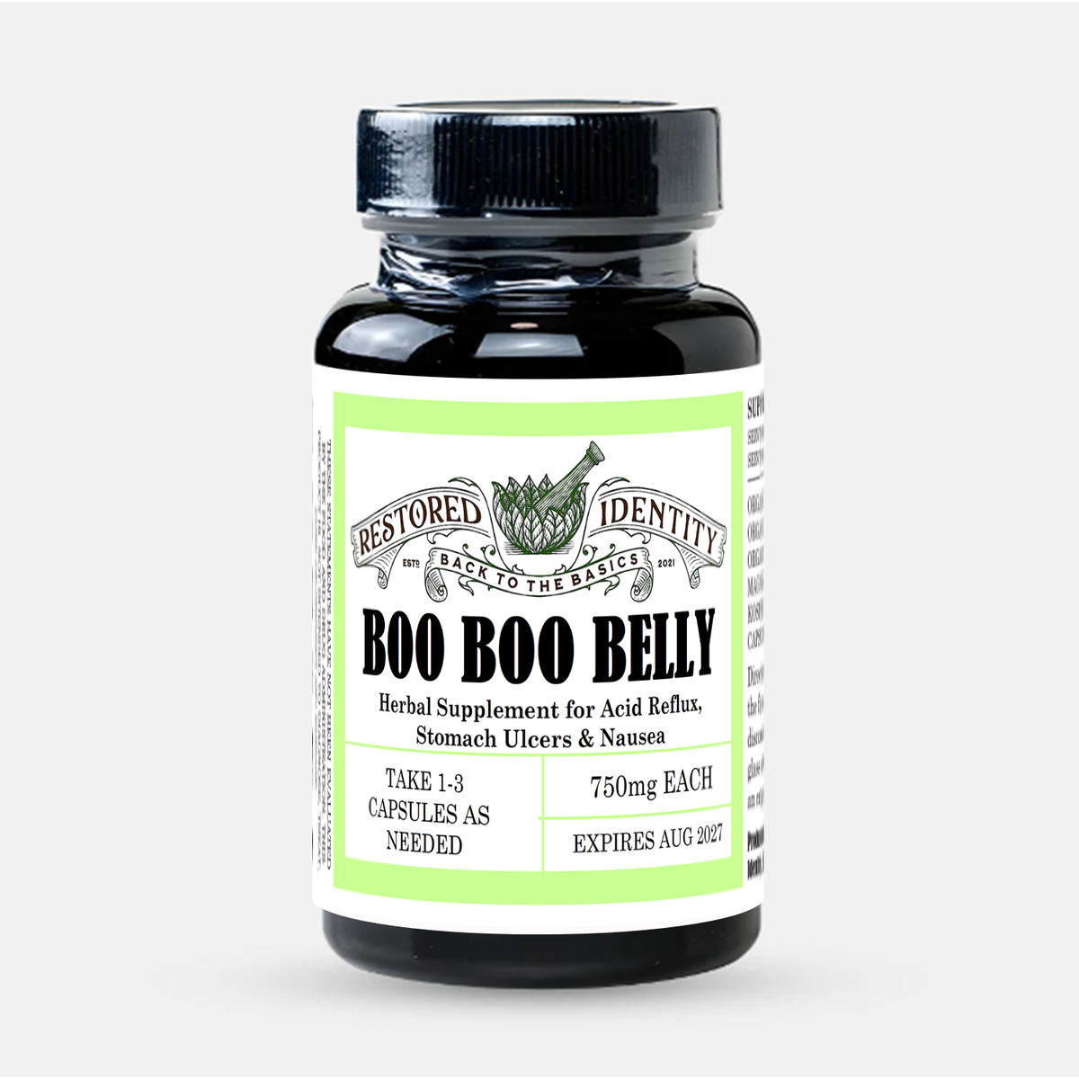 Boo Boo Belly - Acid Reflux | Indigestion | Nausea | Stomach Ulcers ...
