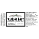 warrior root ingredients